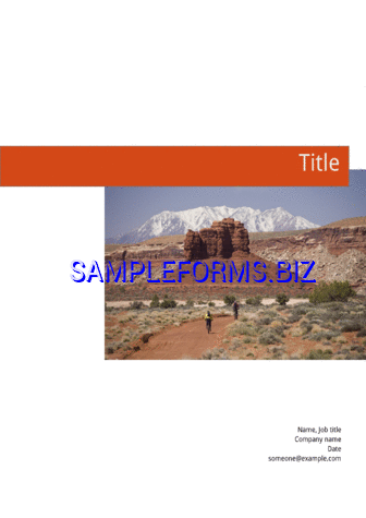 Business Report Template 2