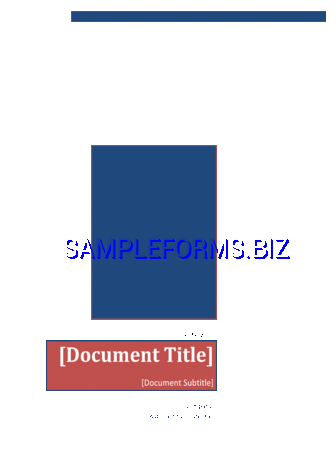 Business Report Template 4