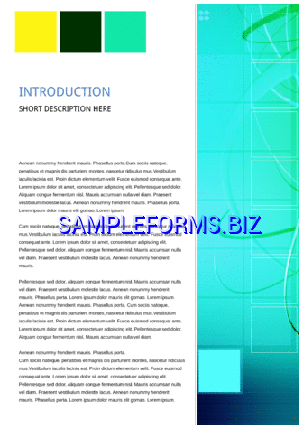 Business Report Template 5